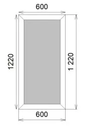 Окно ПВХ VEKA SoftLine 70 Наружная покраска