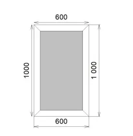 Окно VEKA SoftLine 70 0. Лам. наруж.